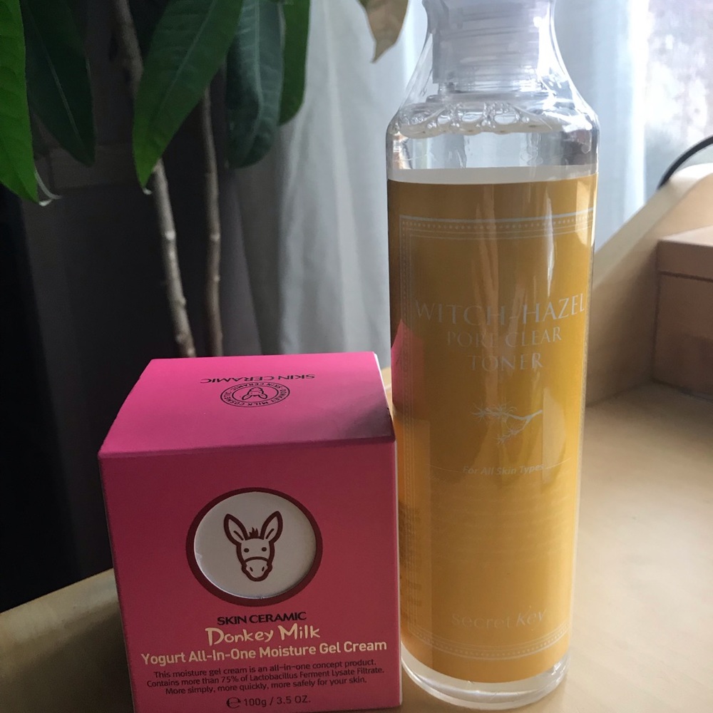 K-beauty bundle: Skin Ceramic and SecretKey